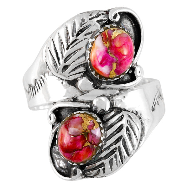 Plum Spiny Ring Sterling Silver R2560-C92