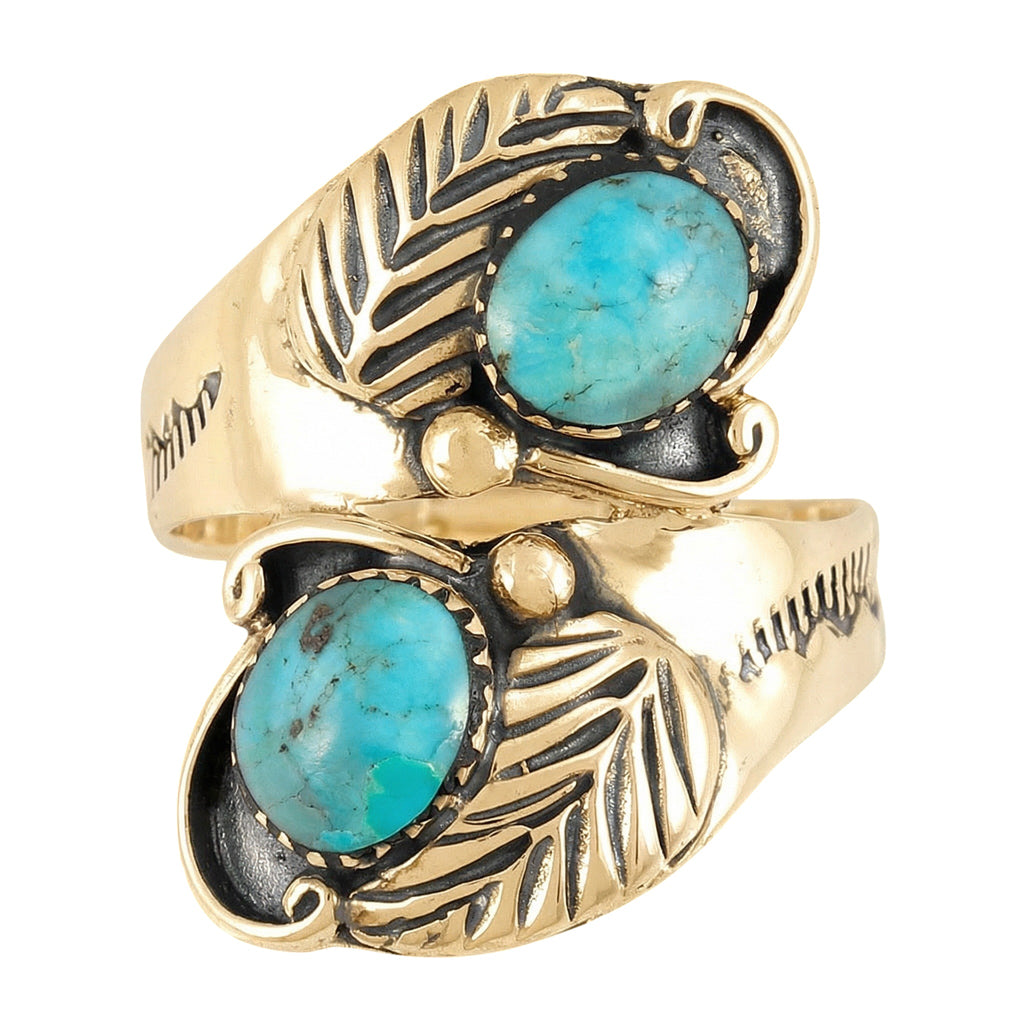 Turquoise Ring GoldCopper™ R2560-GB-C75
