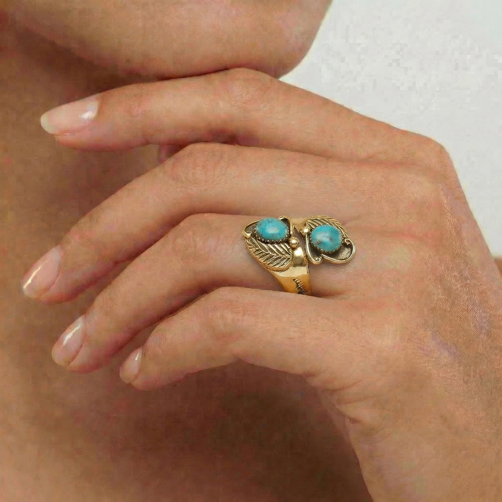 Turquoise Ring GoldCopper™ R2560-GB-C75