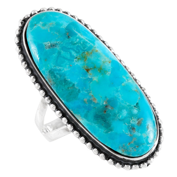 Turquoise Ring Sterling Silver R2561-C75