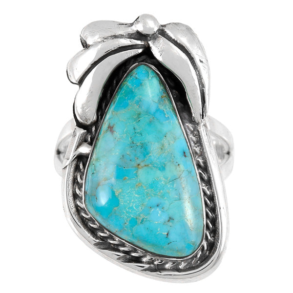 Turquoise Ring Sterling Silver R2563-C75