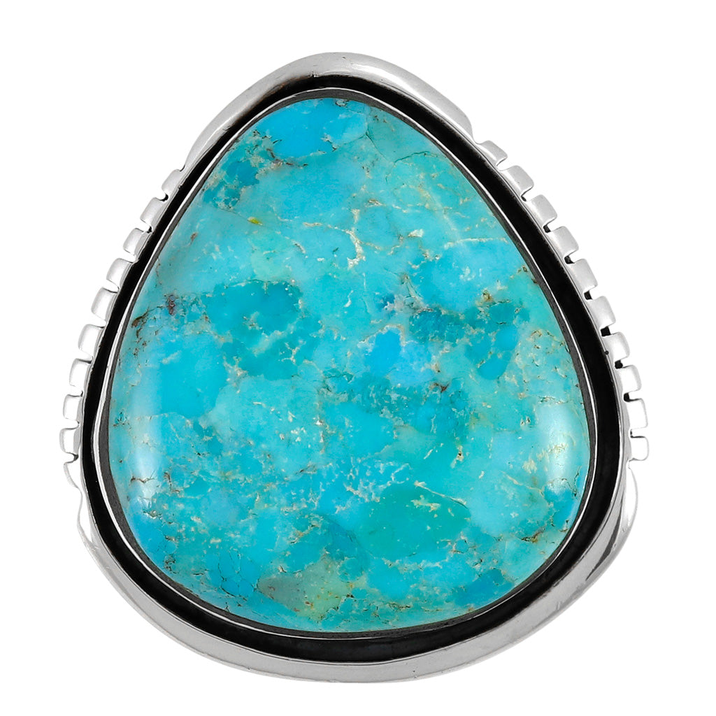 FINAL CLEARANCE - Turquoise Ring SilveryCopper™ R2564-SB-C75