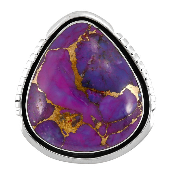 Purple Turquoise Ring Sterling Silver R2564-C77