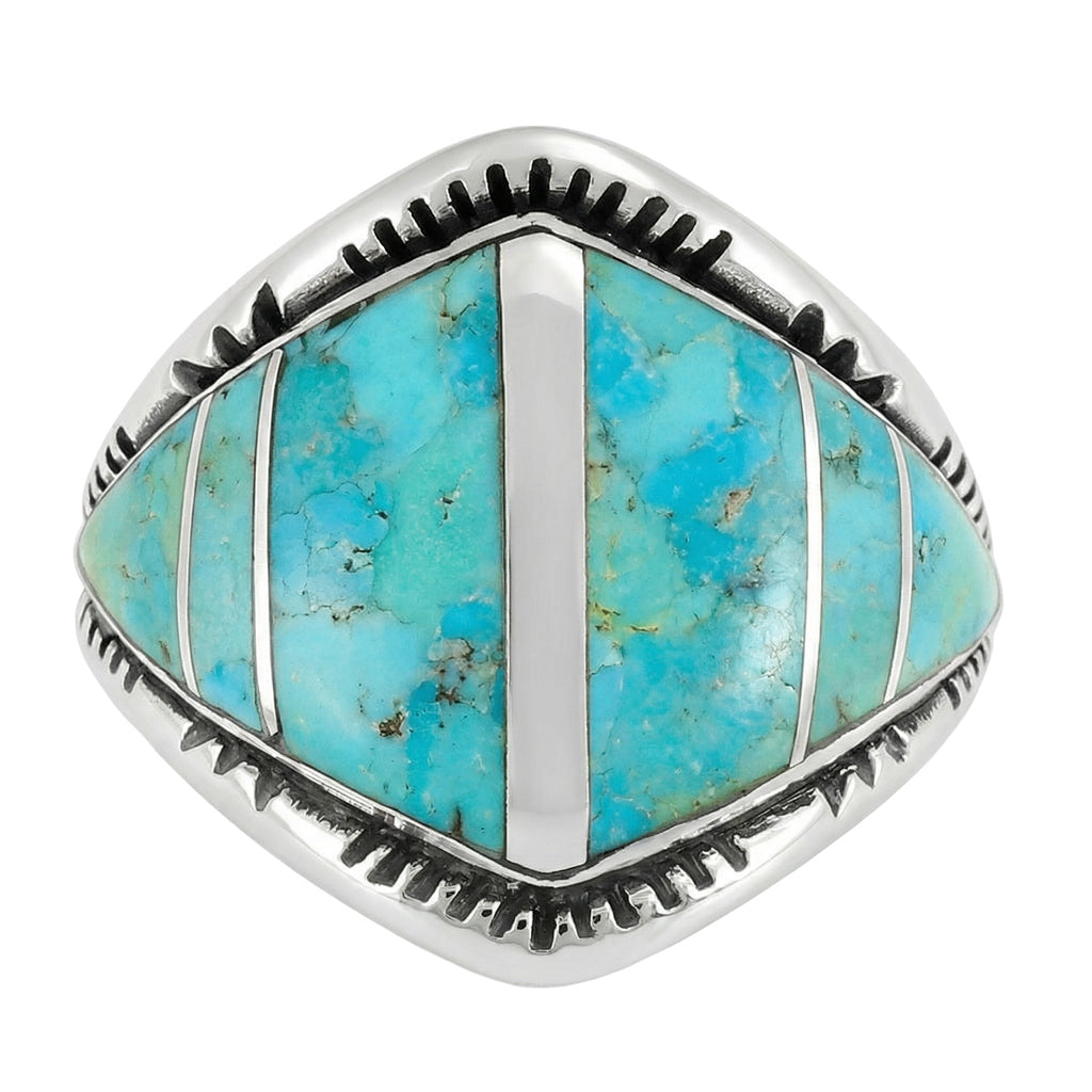 Turquoise Ring Sterling Silver R2565-C05