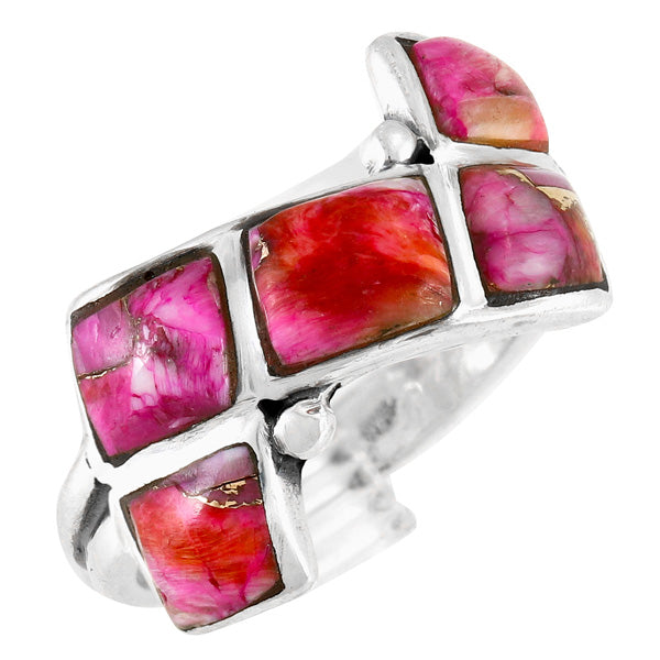 Plum Spiny Ring Sterling Silver R2567-C92