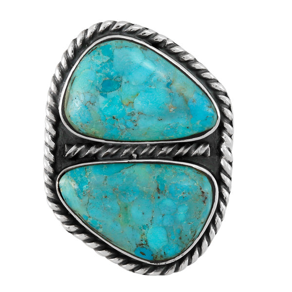 Turquoise Ring Sterling Silver R2581-C75