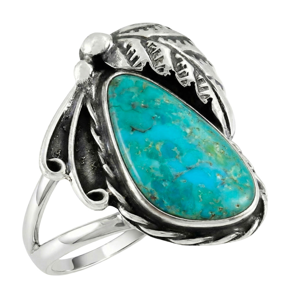 Turquoise Ring SilverBronzé R2583-SB-C75