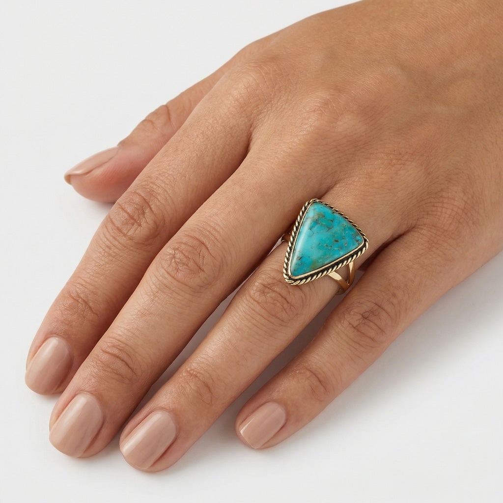Turquoise Ring GoldCopper™ R2586-GB-C75