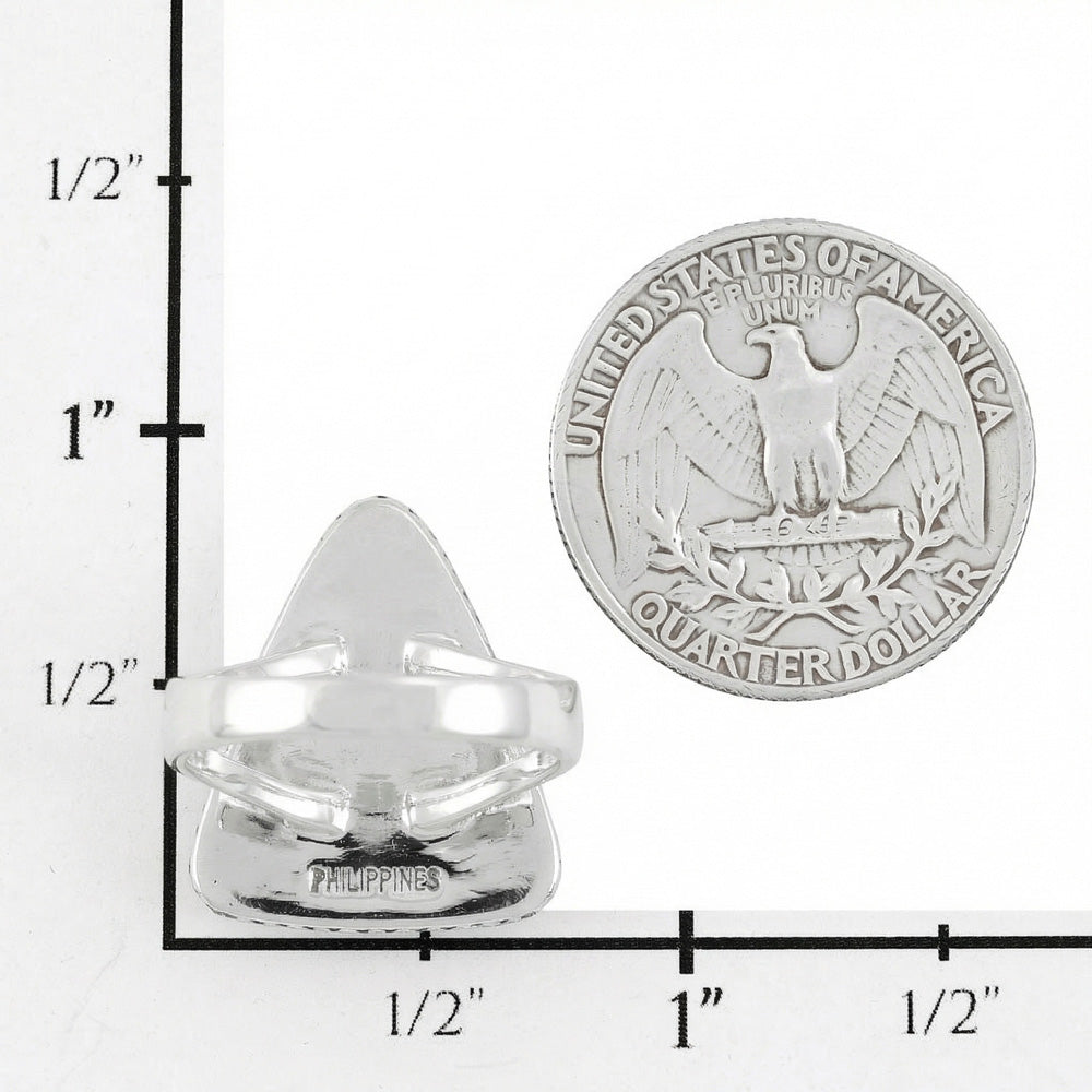 Turquoise Ring SilverBronzé R2586-SB-C75