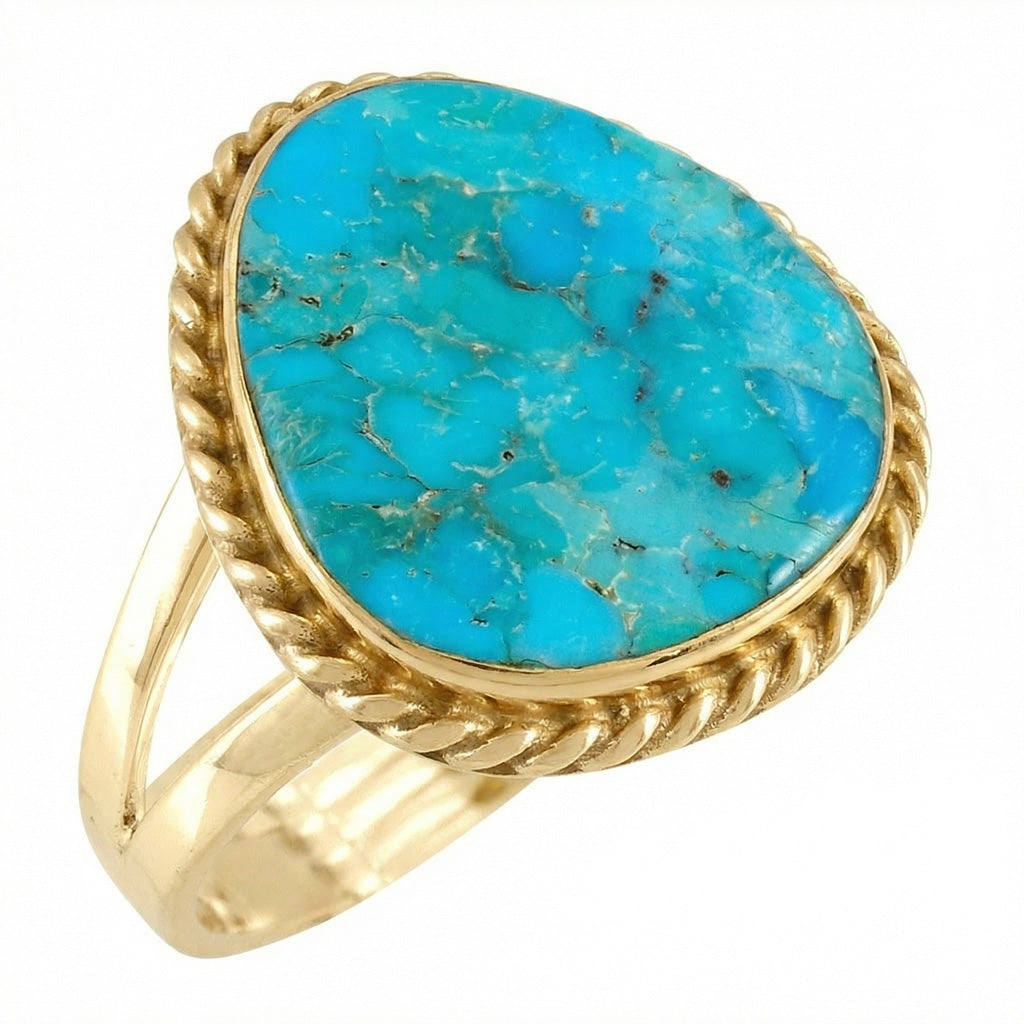 Turquoise Ring GoldCopper™ R2588-GB-C75