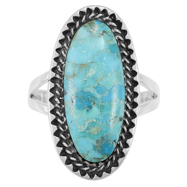 Turquoise Ring Sterling Silver R2592-C75