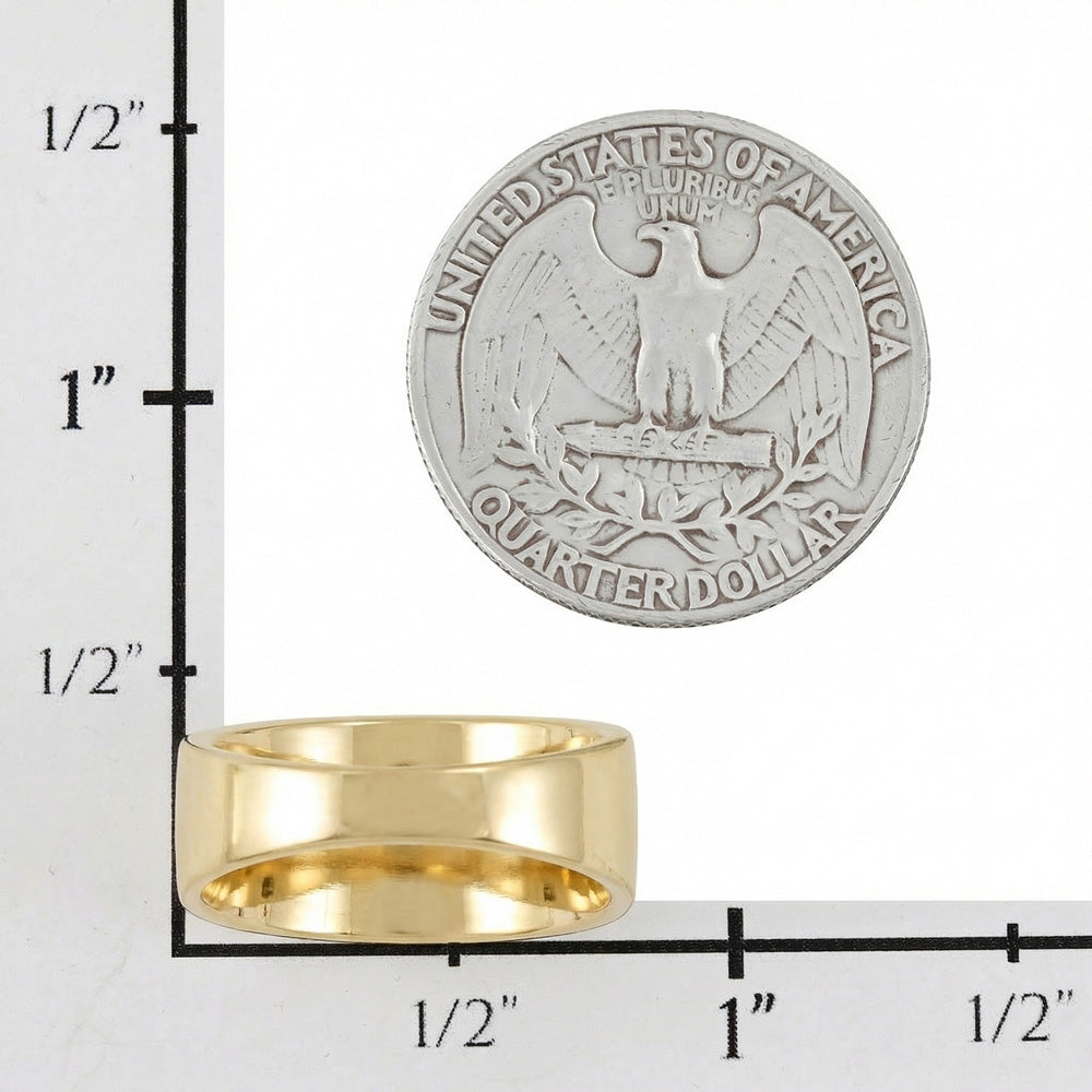 Multi Gemstone Ring GoldCopper™ R2570-GB-C01 (Unisex, Sizes 6-14)