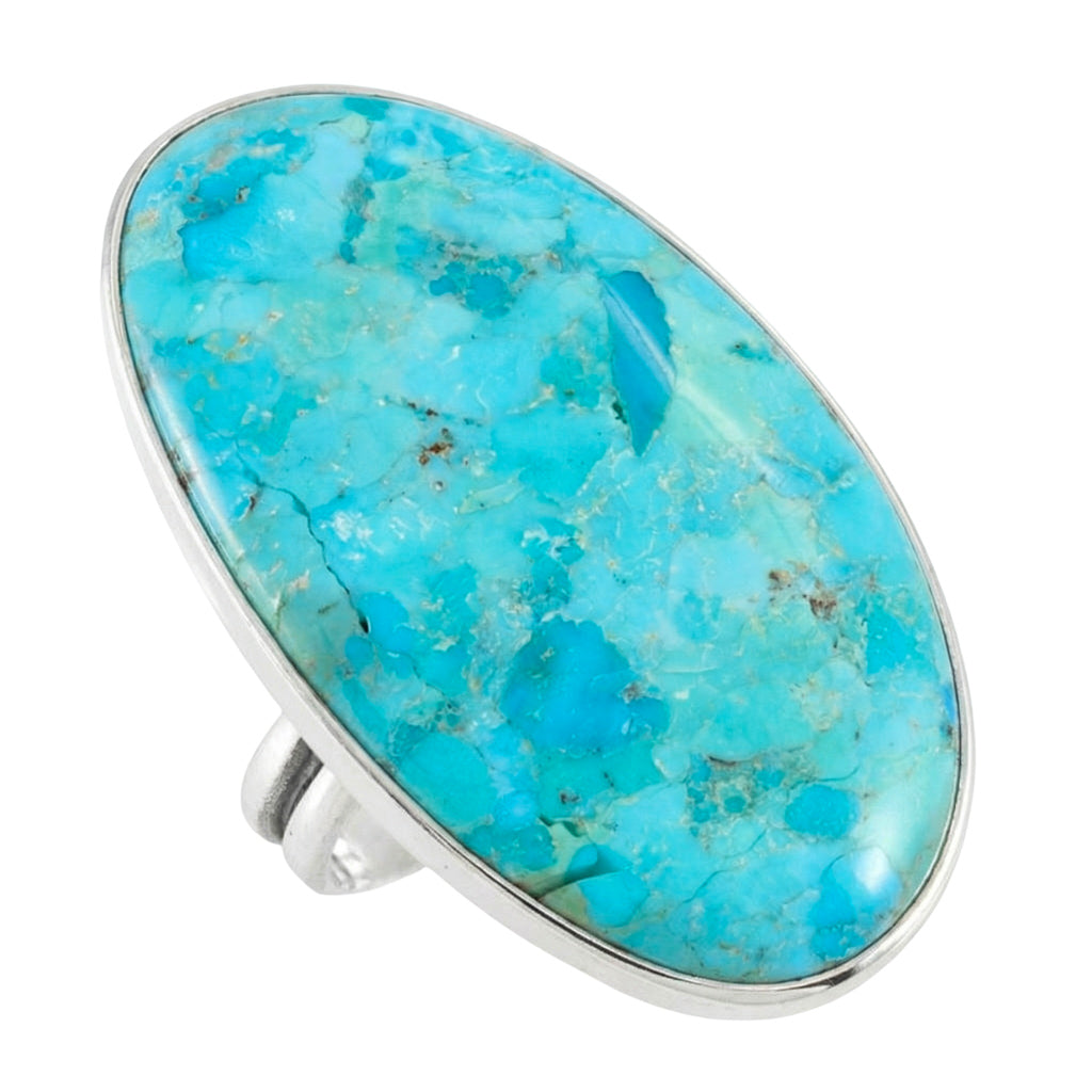 Turquoise Ring Sterling Silver R2596-C75