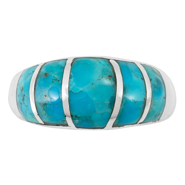 Turquoise Ring Sterling Silver R2600-C05