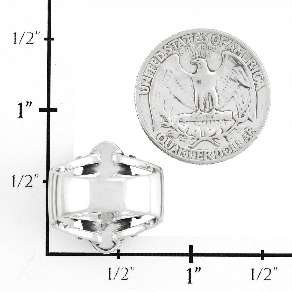 Turquoise Ring SilveryCopper™ R2609-SB-C75