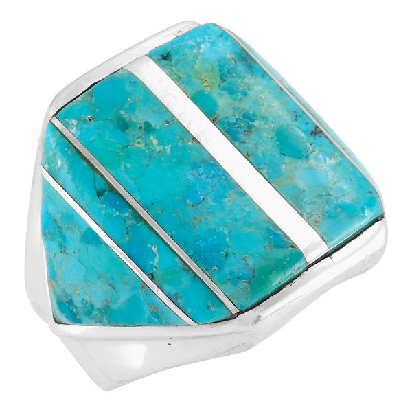 Turquoise Ring Sterling Silver R2613-C05