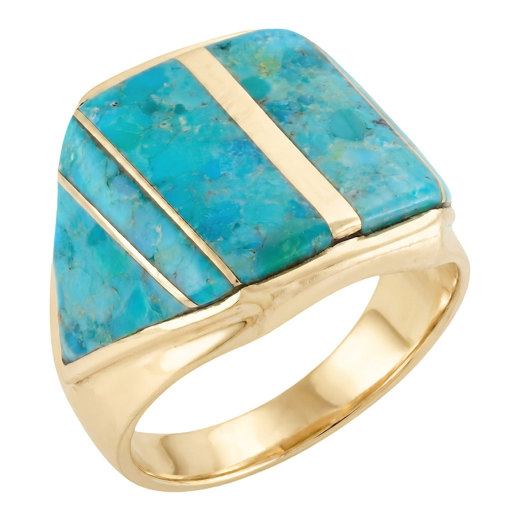 Turquoise Ring GoldCopper™ R2613-GB-C05