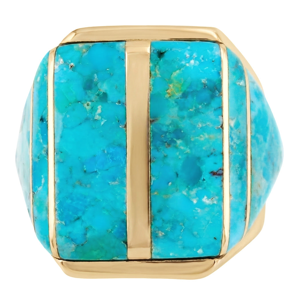 Turquoise Ring GoldCopper™ R2613-GB-C05