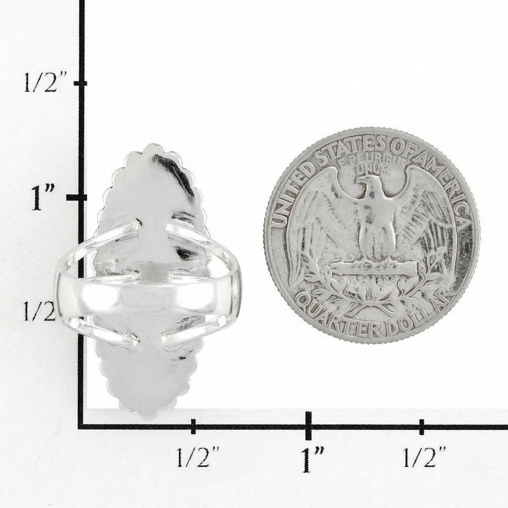 Turquoise Ring SilverBronzé R2614-SB-C75