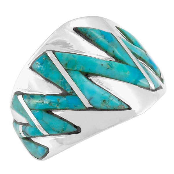 Turquoise Ring Sterling Silver R2620-C05