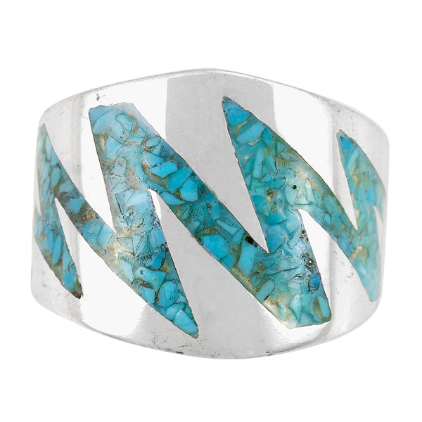 Turquoise Ring Sterling Silver R2620-C105