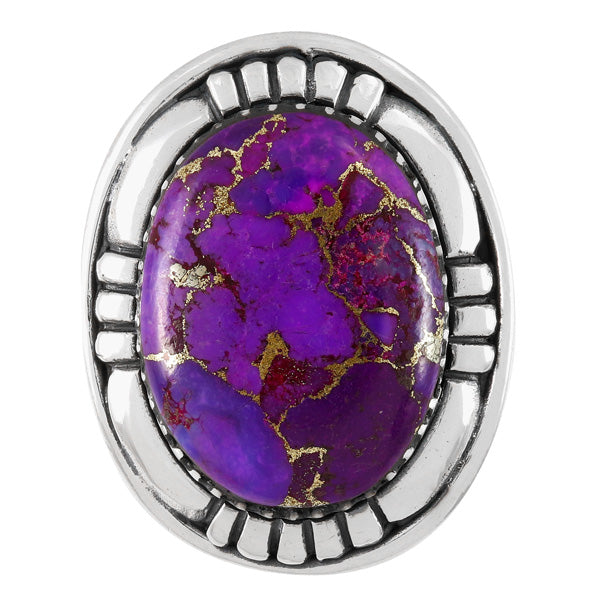 Purple Turquoise Ring Sterling Silver R2622-C77