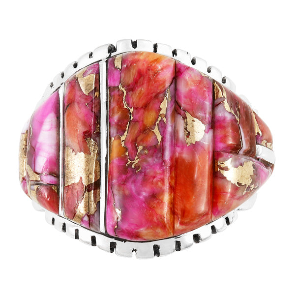 Plum Spiny Ring Sterling Silver R2630-SM-C92