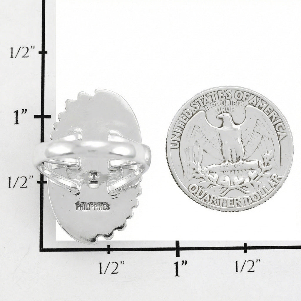 Turquoise Ring SilverBronzé R2660-SB-C75