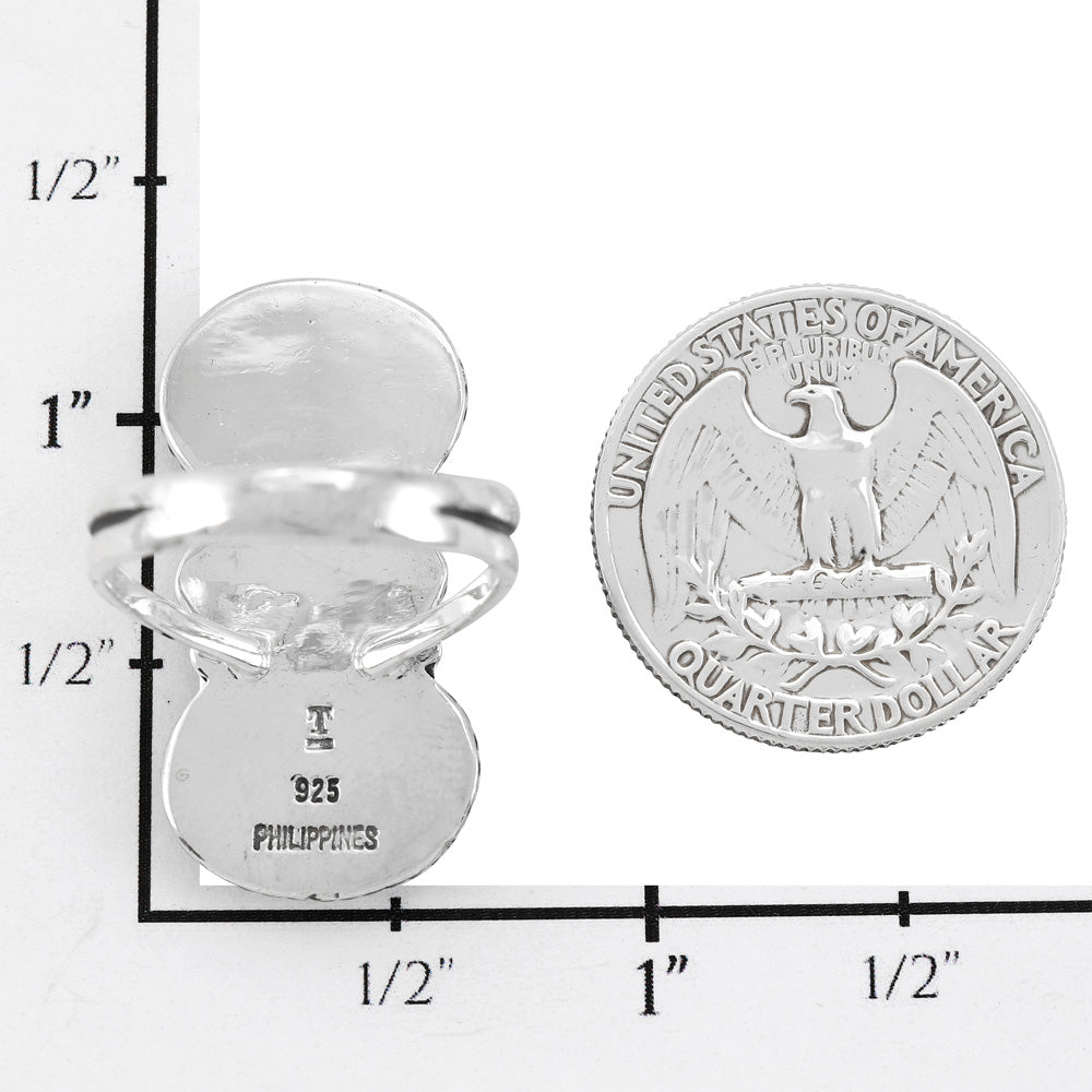 Turquoise Ring Sterling Silver R2661-C75