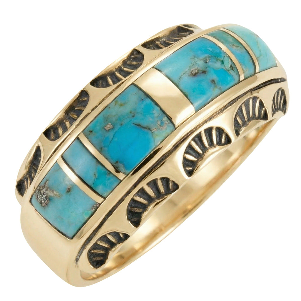 Turquoise Ring GoldCopper™ R2675-GB-C05