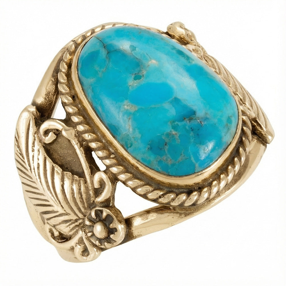 Turquoise Ring GoldCopper™ R2677-GB-C75