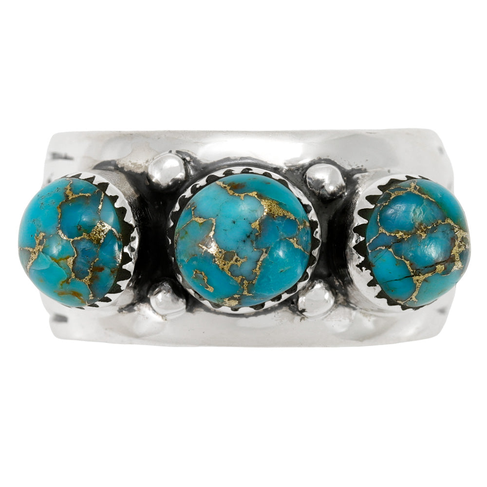 Matrix Turquoise Ring Sterling Silver R2681-C84