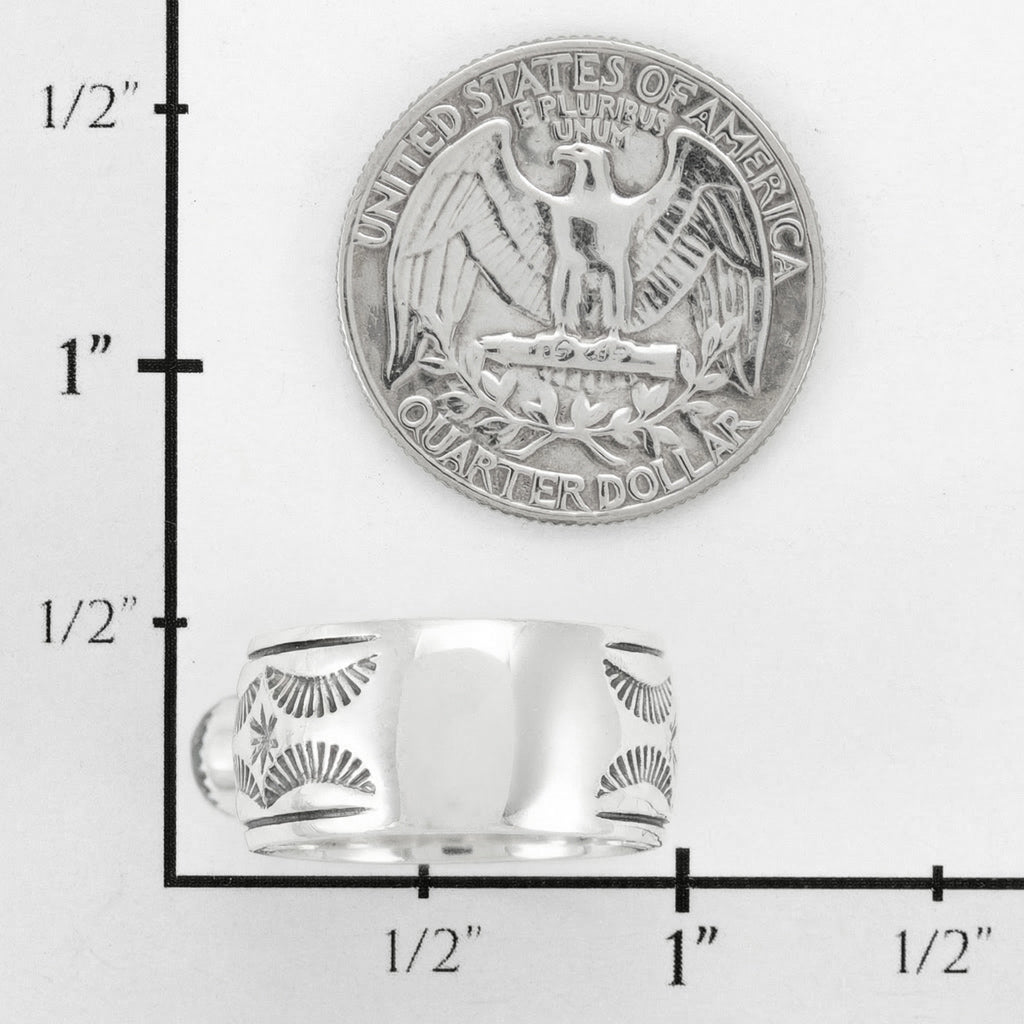 FINAL CLEARANCE - Turquoise Ring SilveryCopper™ R2681-SB-C75