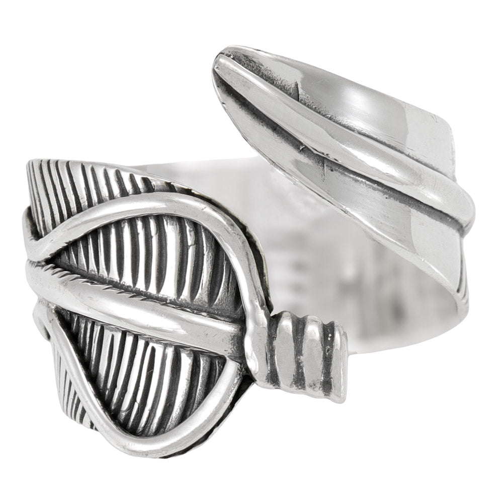 Feather Ring Sterling Silver R2685