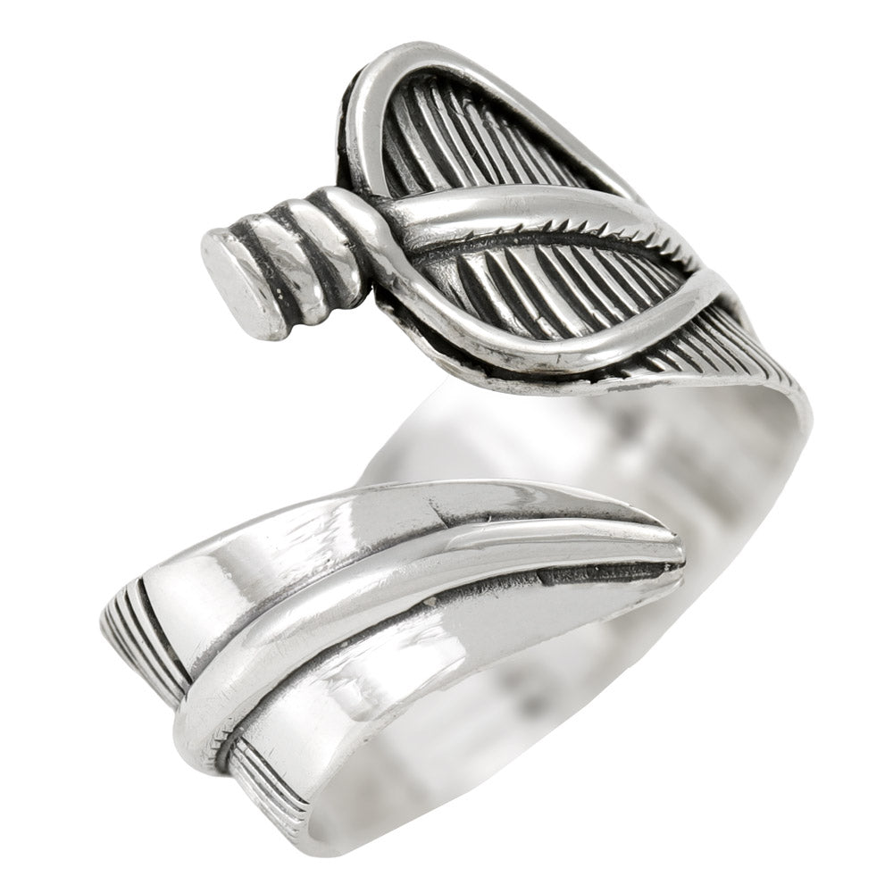Feather Ring Sterling Silver R2685
