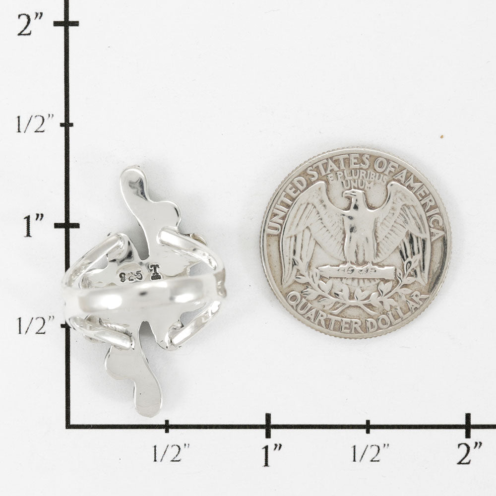 Turquoise Ring Sterling Silver R2688-C75