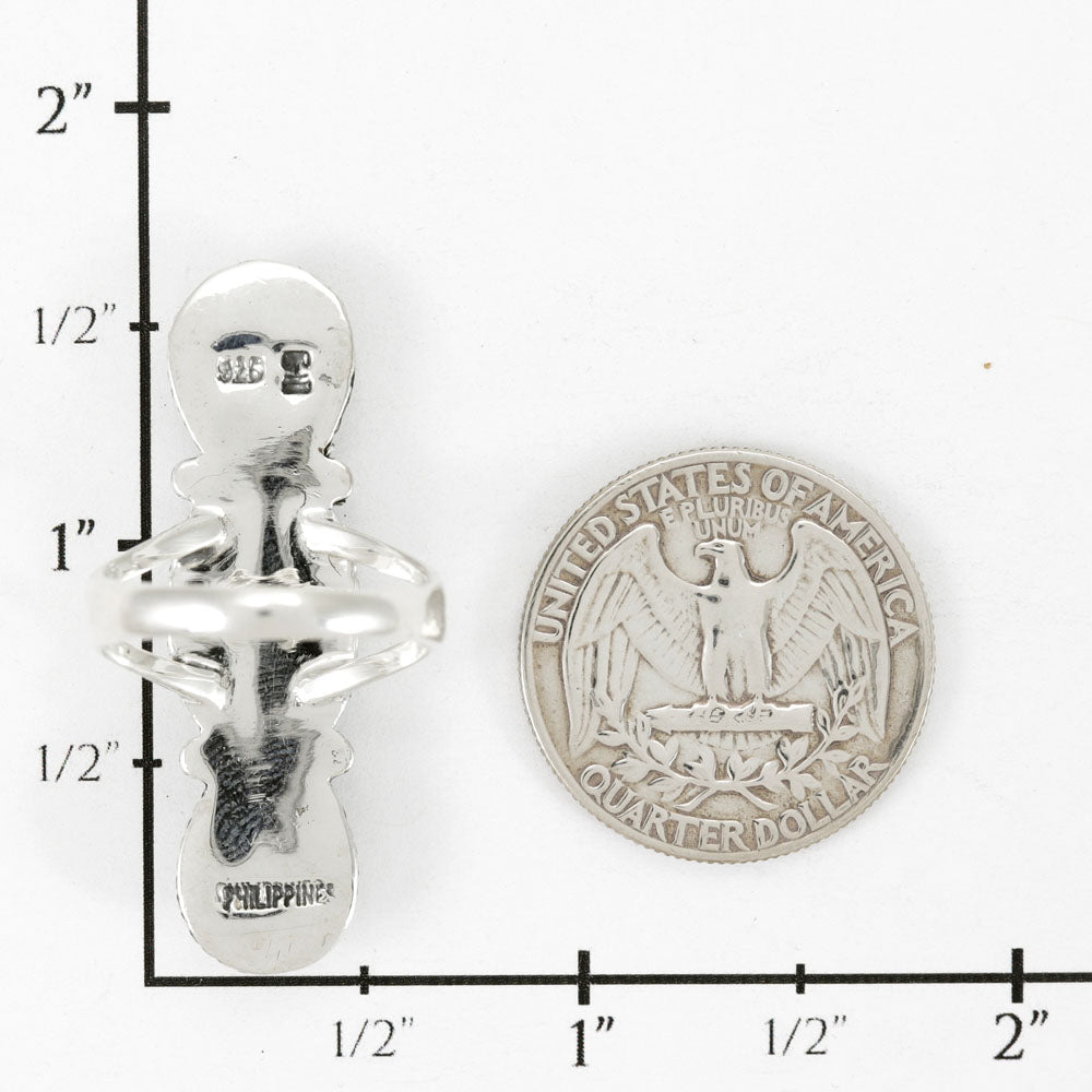 Turquoise Ring Sterling Silver R2689-C75