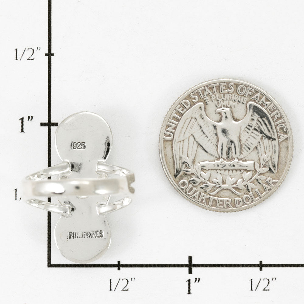 Turquoise Ring Sterling Silver R2691-C75