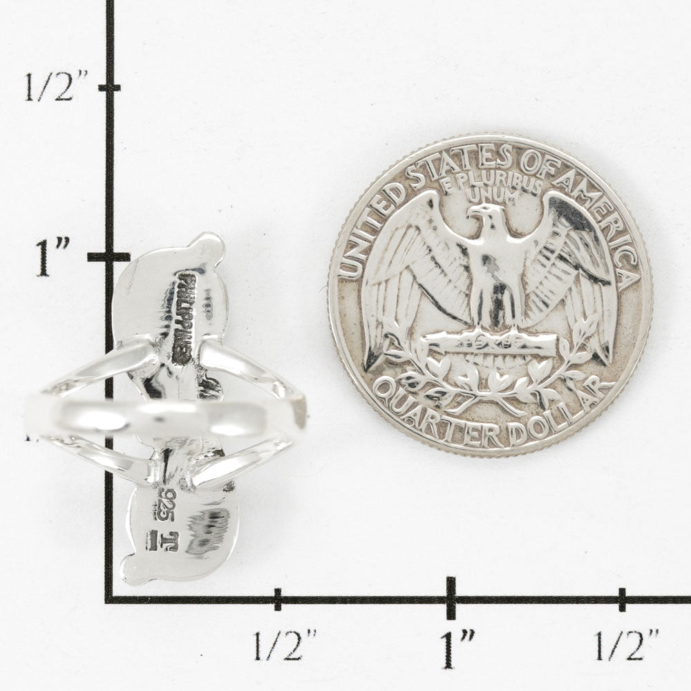 Turquoise Ring Sterling Silver R2692-C75