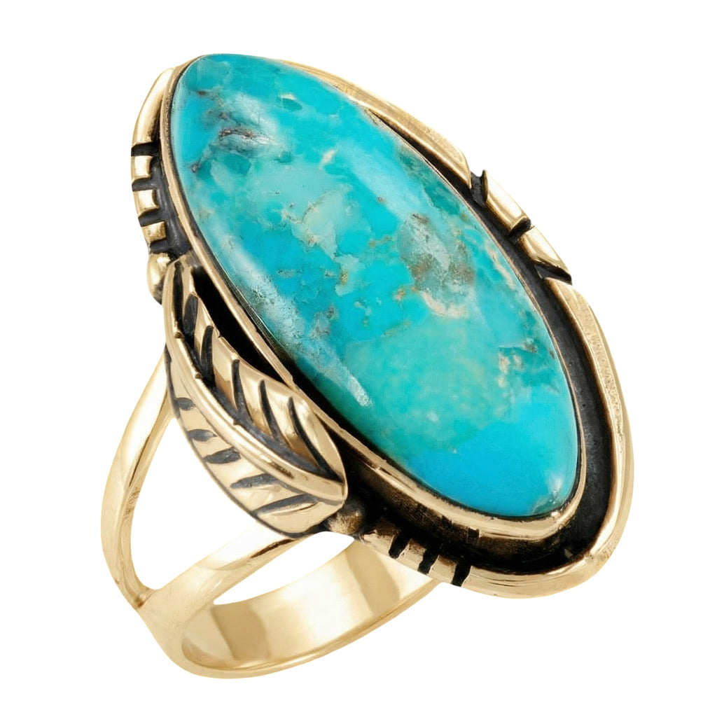 Turquoise Ring GoldCopper™ R2694-GB-C75