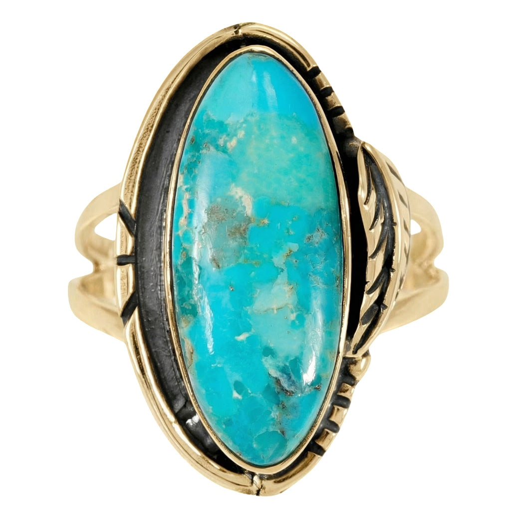Turquoise Ring GoldCopper™ R2694-GB-C75