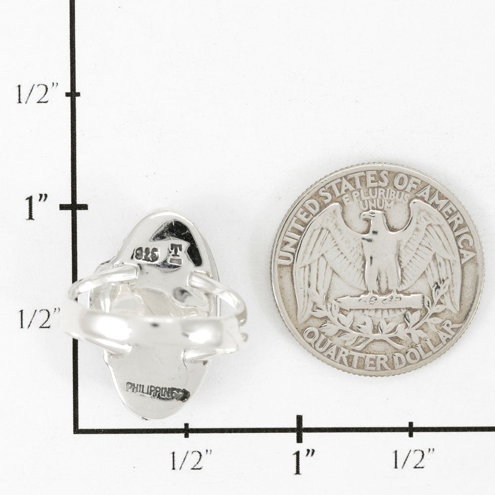 Turquoise Ring Sterling Silver R2694-C75