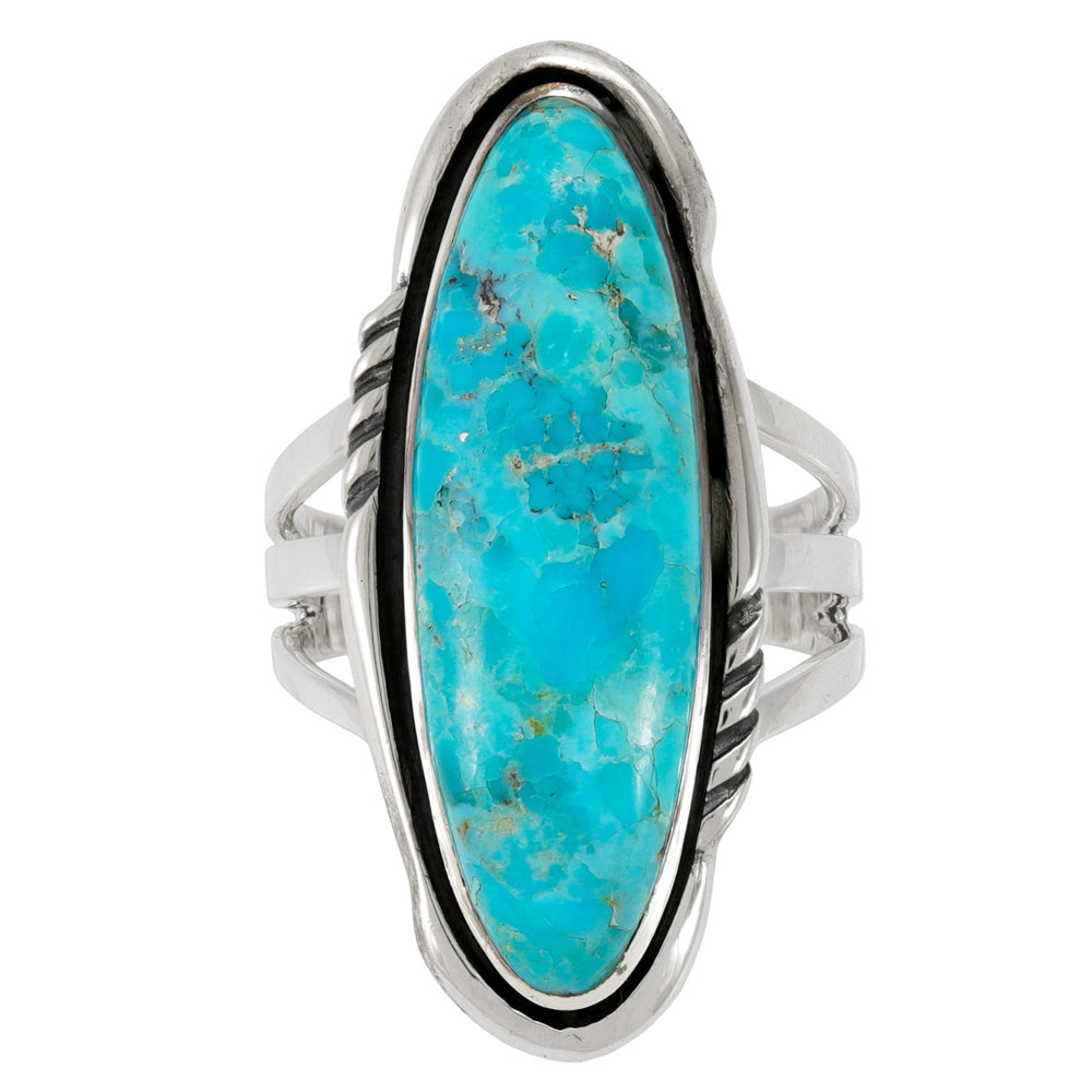 Turquoise Ring Sterling Silver R2696-C75