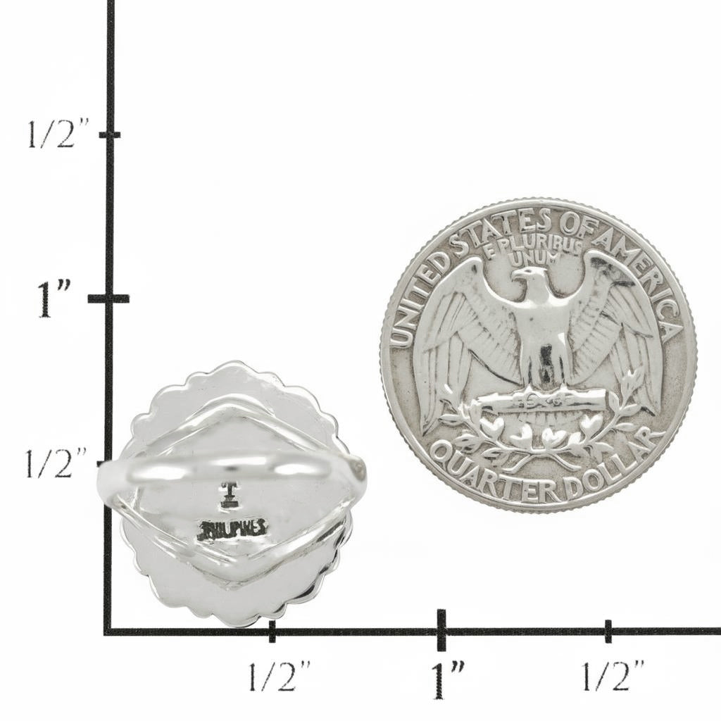 Turquoise Ring Sterling Silver R2697-C75